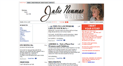 Desktop Screenshot of julienewmarwrites.com